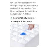 (New)Full Size Mattress Protector Pad. Waterproof
