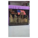God Bless America  16"x 20" Very Nice Picture