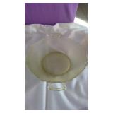 BOWL DEPRESSION Lancaster Topaz Yellow Satin  2