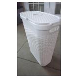 New Slim Laundry Hamper, with Lid Raises up