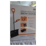 New Cordless 18" Snow Shovel.   Steel Shaft