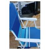 (New) Backpack Beach Chair with storage 19.5