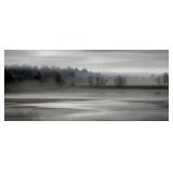 New  Grey Nature Landscape Canvas Wall Art by
