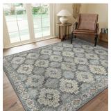 New 8x10 Area RugMachine Washable Non Slip