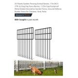 25 Panels of Garden Fencing/Animal Barrier Only,