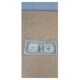 1935C  Blue Seal Silver Certificate in protective