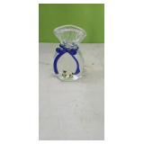 Art Glass Paperweight with fish