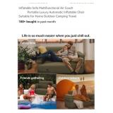 Inflatable Sofa & Carrying Case Only, Army