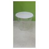 (New) 6qt Kitchen Food Storage  Container with