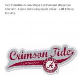 NEW Alabama Crimson Tide NCAA Shape Cut Pennant