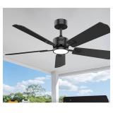 New 52 inch Ceiling Fan with Light,5 Blade