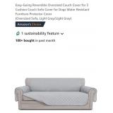 X-Large Reversible Sofa Cover for 3 Cushion Couch