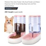 3.8L Pet Feeder & Water Dispenser Set,