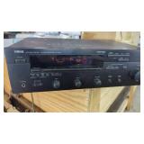 Yamaha Stereo Receiver R- V501.  Powers on