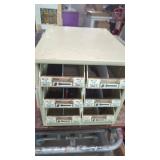 6 Drawer Commercial Grade Organizer Cabinet with