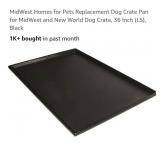 NEW 36" Replacement Dog Crate Pan/Pet Food