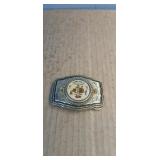 Vintage 1984 Peabody Coal Safety Belt Buckle