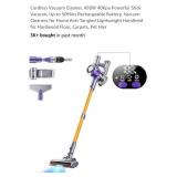 Cordless Stick Vacuum, Purple & Orange*used,