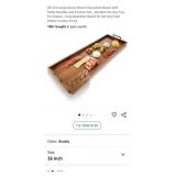 NEW 36" Large Acacia Wood Charcuterie Board w/