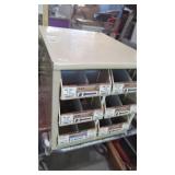 6 Drawer Commercial Grade Metal Organizer with