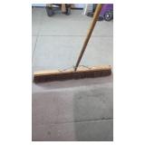 36" Stiff Bristle Shop Push Broom Has been Used