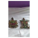 2 Cast Iron Trivets  Wilton