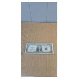 1935C Blue Seal Silver Certificate in protective