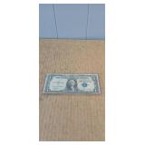 1935C  Blue Seal Silver Certificate in protective