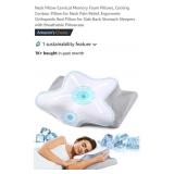 Cervical Memoeey Foam Pillow, Cooling,