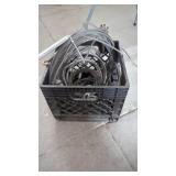 Milk Crate with Steel Cable & More