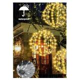 NEW Set of 2 - LED 16" Ball Lights