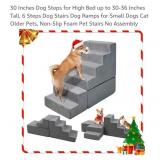 6 Step Pet Stairs w/ Non-Slip Bottom, Up To