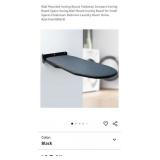 NEW Wall Mounted Ironing Board, Black