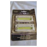 2 New Graduated Scale Levels. Adhesive Mount