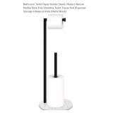 NEW Toilet Paper Holder Stand w/ Marble