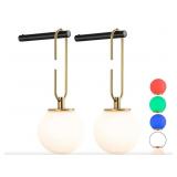 2 New Battery Operated Wall Sconces ,Dimmable