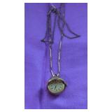 Estate. Vintage Bucherer Pendant Watch Necklace