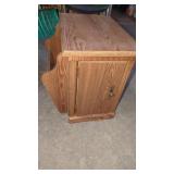 Side Table With storage & Side Magazine/Newspaper