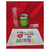 *Teacher Appreciation Gift* Includes Metal Cup,