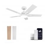 New Indoor/Outdoor 42 Inch Ceiling Fan, Smart
