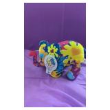 New Pop Art Soft "Mighty "10"x 7ï¿½ Elephant Plush