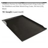 NEW 36" Replacement Dog Crate Pan/Pet Food