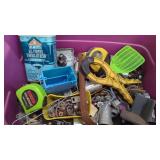 Tote Full  Fire Extinguisher, Grease Gun, Gang