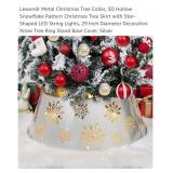 NEW Metal Christmas Tree Collar w/ Star-Shaped