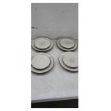 NEW 8 Pc Vancasso Plate Set - Four 10.5" & Four