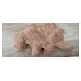 NEW 21"w x 12"t Dino Pillow, Brown