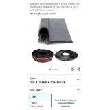 Qagea RV Slide Out Seal Base & D-Seal Wiper |