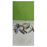 (13)  Pocket Knives  Barlow.Sabre.Thornton,Mossy