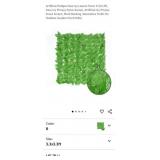 Artificial Hedges Faux Ivy Leaves Fence