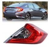 New 2017-2021 Honda Civic RH Outer Tail Light